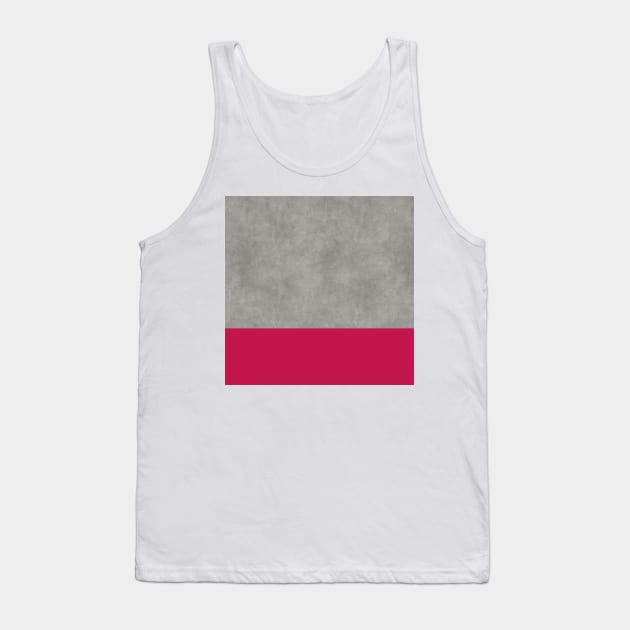 Concrete Colorblock Tank Top by Tārā Design Studio